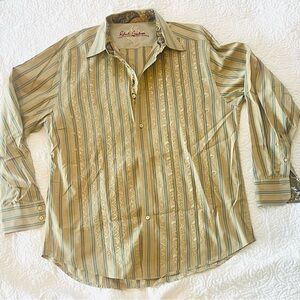 Robert Graham Multicolor Striped Shirt
